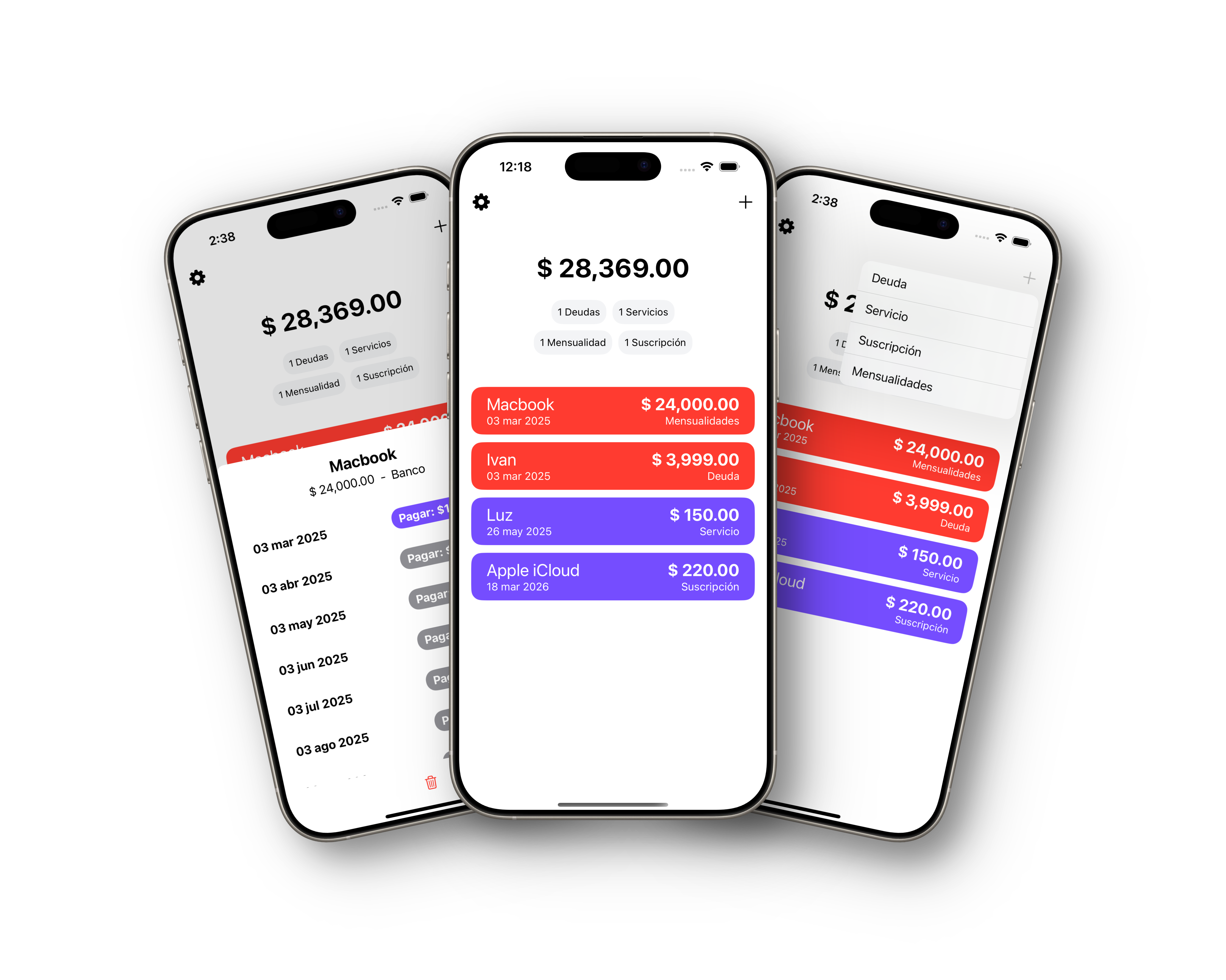 Mis Deudas - Tu app para llevar el control de tus finanzas